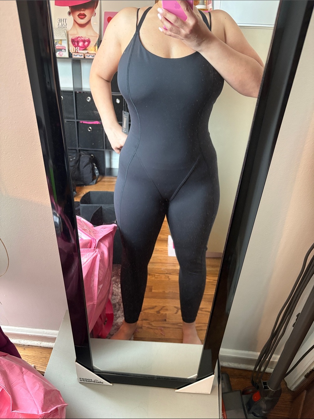 Savage X Fenty Women’s Black Seamless Jumpsuit
